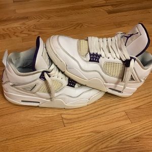 Jordan 4 metallic purple